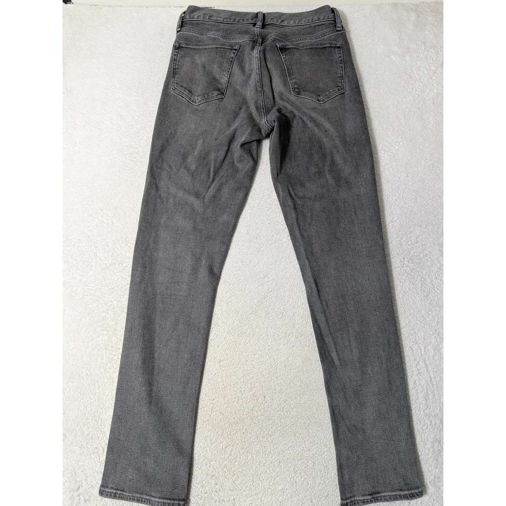 Banana Republic Jeans Mens 32/34 Gray/Black Legacy‎ Slim Fit Stretch